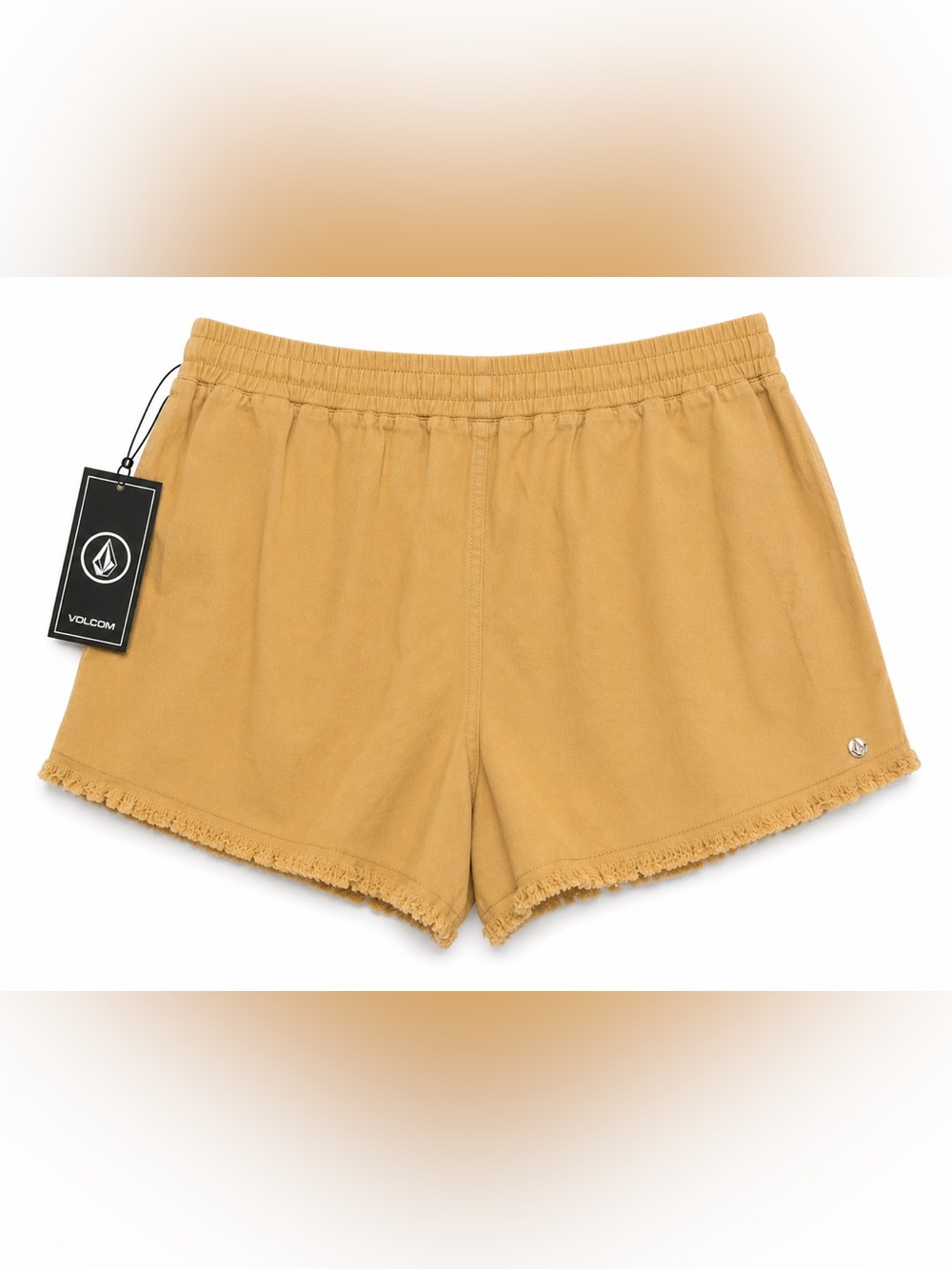 NWT Volcom Strutin Stone Frayed Shorts M - Picture 2 of 3